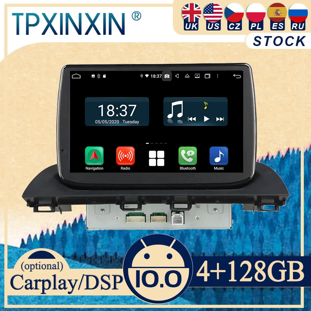 

10.0 PX6 For Mazda 3 Axela 2014 Android Car Stereo Car Radio with Screen 2 DIN Radio DVD Player Car GPS Navigation Head Unit