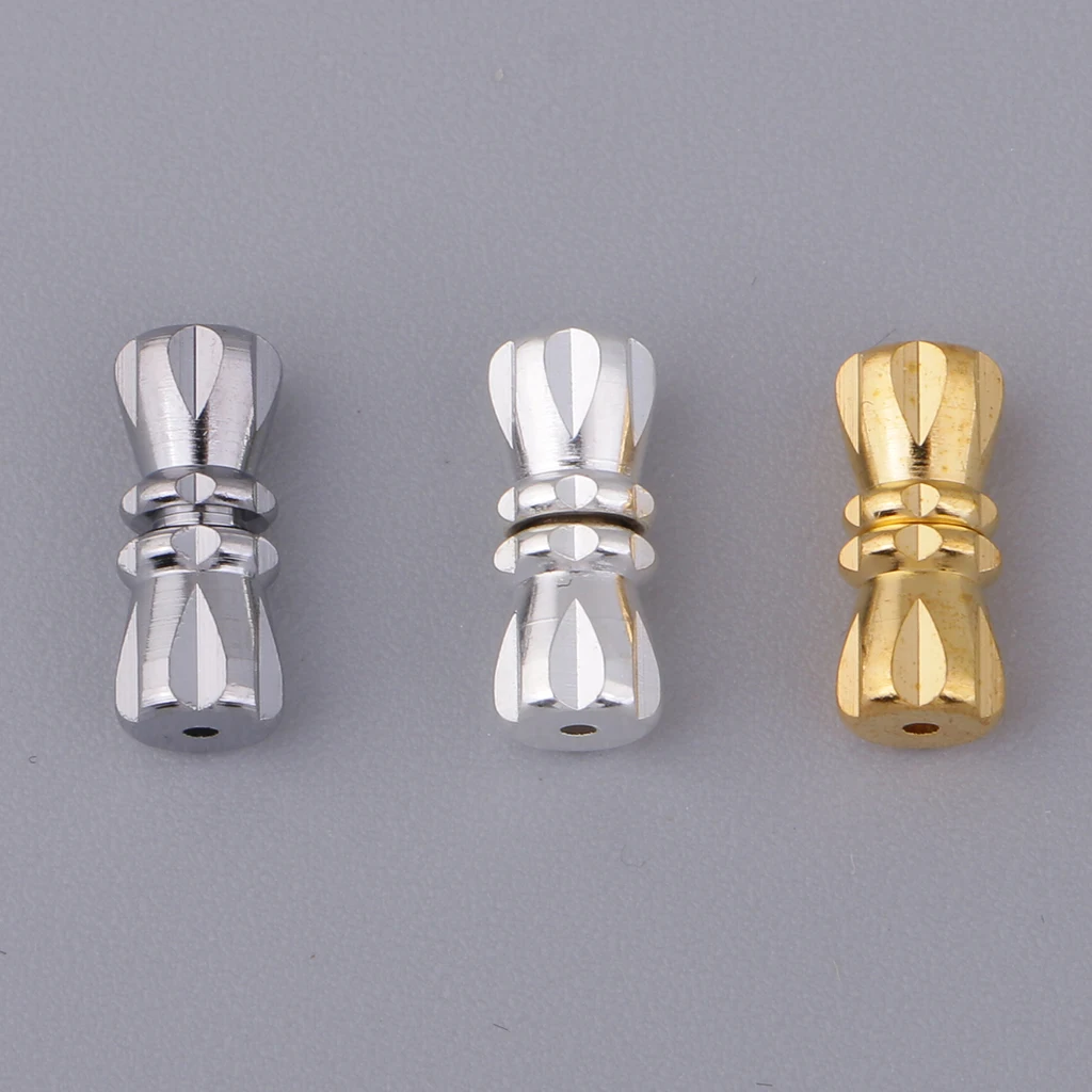 

15Pcs Link Clasps Connect Screw Clasps For Jewelry Making Findings Clasps