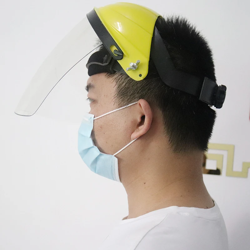 Anti-Shock Protective Full Face Mask Welding Helmet Anti-UV Clear Safety Anti Splash Shield Visor Workplace Protection Supplies