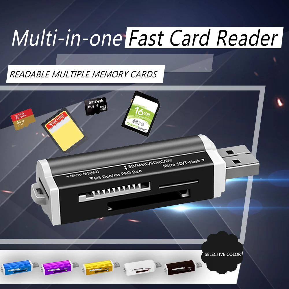 USB 2,0+ OTG Micro SD/SDXC TF кардридер адаптер Многофункциональный U диск PC телефоны кардридер памяти