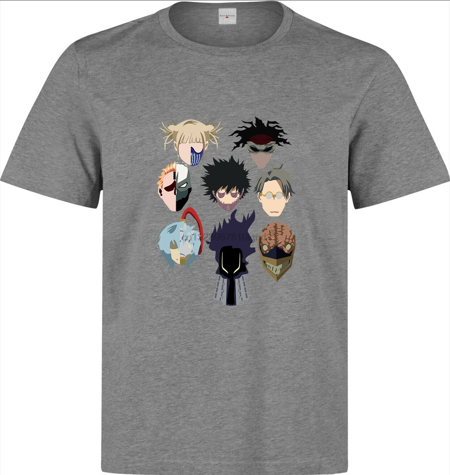 Villains Shigaraki Dabi Stain Mens Grey 
