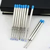 98mm B2 Tactical Pen Refill 424 Metal Refills Metal Ballpoint Pen Refill Universal Black Blue Refills For Tactical Pens 1