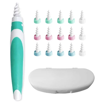 

Ear Wax Pickers set Stainless Steel Earpick Wax Remover Curette Ear Pick Spiral Cleaner Ear Cleaner Spoon Care Ear Clean Tool