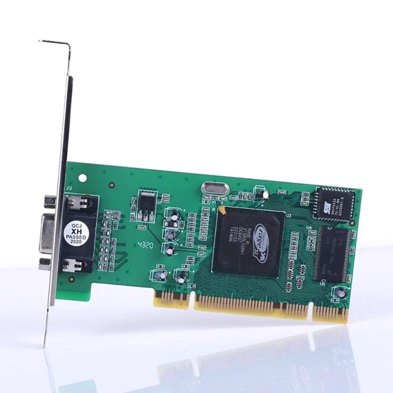 ATI Rage XL 8MB PCI VGA Display Card - Multi-Display Tractor Card for Computer Desktop Description Image.This Product Can Be Found With The Tag Names Computer Cables Connecting, Computer Peripherals, PC Hardware Cables Adapters, Pci vga display card