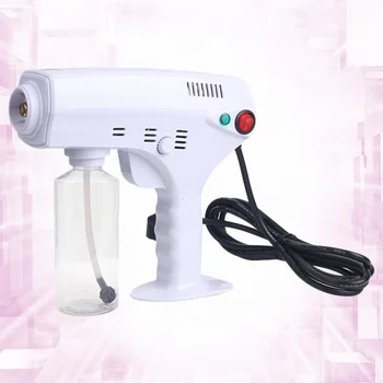 

Household Face Spray Tool Handheld Nano Sprayer Face Water Replenisher Beauty Instrument with Original US Plug without Light Whi
