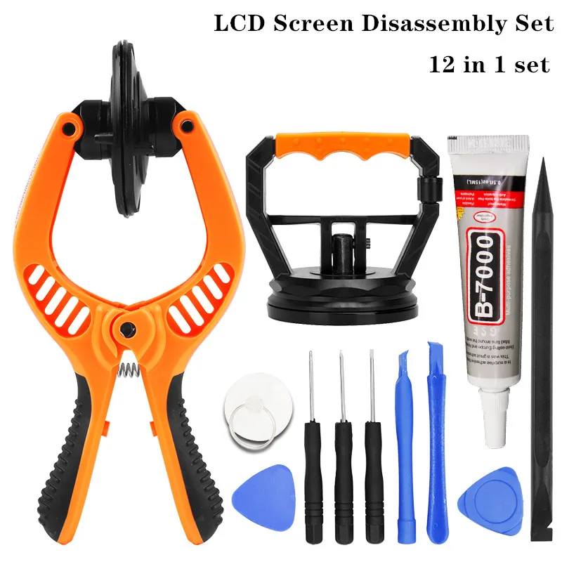 Professional Mobile Phone Tablet Screen Repair Tools Kit Disassembling