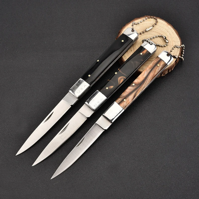 Free shipping Very Sharp Small Pocket Knife Large Stiletto Tactical Hunting wood Handle Outdoor DEC Tools | Инструменты