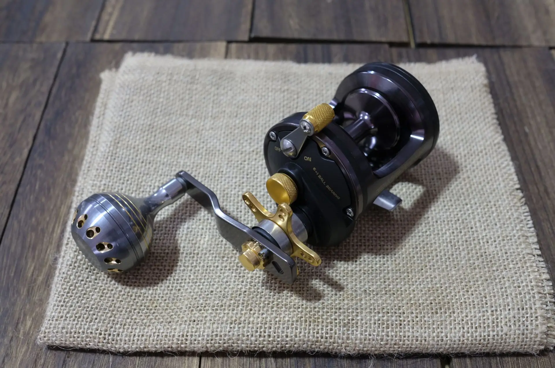 

Closeout Processing Cross Border Wholesale STF Metal Slow Swinging Drum round Fishing Vessel Fishing Gear Fishing Iron Plate Pre