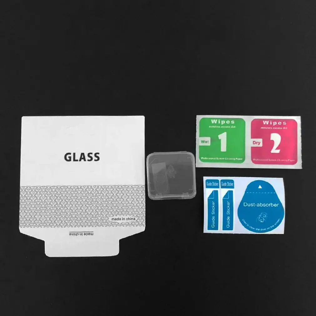 rear camera lens tempered film 2.5D no hole small storage box for Phone lens protective