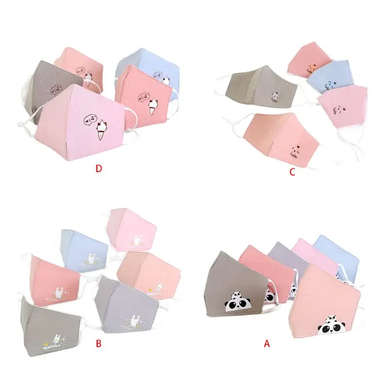 

Breathable PM2.5 3D Children Mouth Face Mask Anti Dust Pollution Haze Respirator