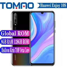 Huawei Enjoy 10s Mobilephone 6GB 8GB RAM128GB ROM Hisilicon Kirin 710F Octa Core 6.3inch OLED Screen 48MP Main Camera 4000mAh