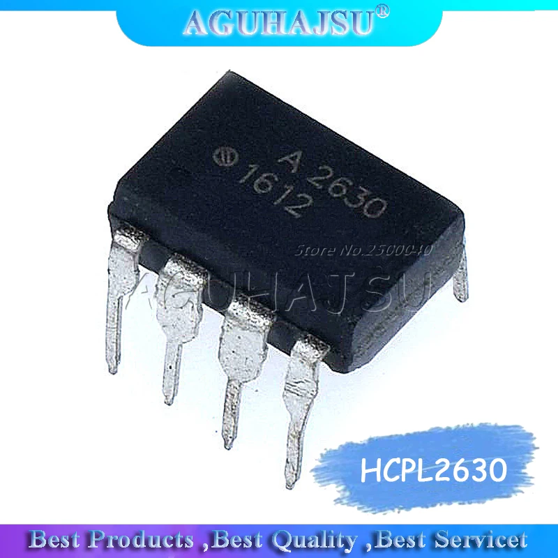 10pcs Hcpl2630 Dip8 Hcpl-2630 2630 A2630 Dip New And Original Ic ...