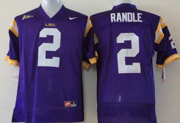 Луизианский Государственный Университет LSU Tigers, Leonard Fournette, Odell Beckham Jr., Mathieu, Patrick Peterson, Rueben Randle, Addai Jersey - Цвет: Зеленый