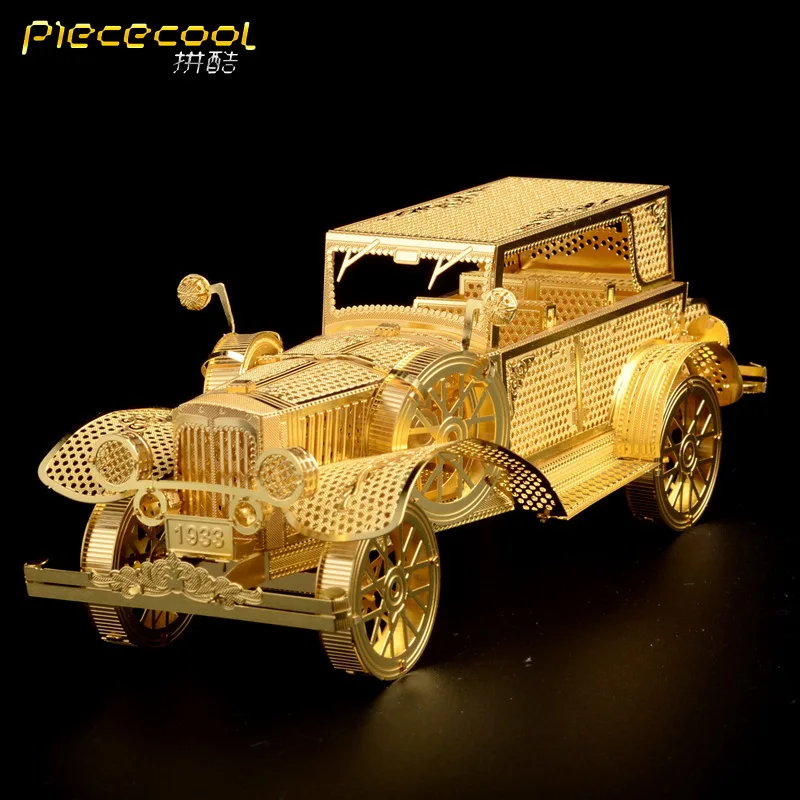 

Piececool All-Metal DIY Model Assembled Model 3D Jigsaw Puzzle Classic Car