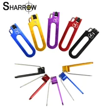

1pc Archery Recurve Arrow Rest Right Hand Aluminum Alloy CNC Machining Rest For Recurve Bow Hunting Shooting Accessories