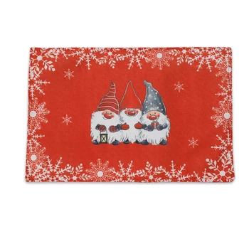 

European And American Style Cartoon Forester Placemat/Festival Hotel Home Restaurant Tableware Dress Up/Christmas Decorations