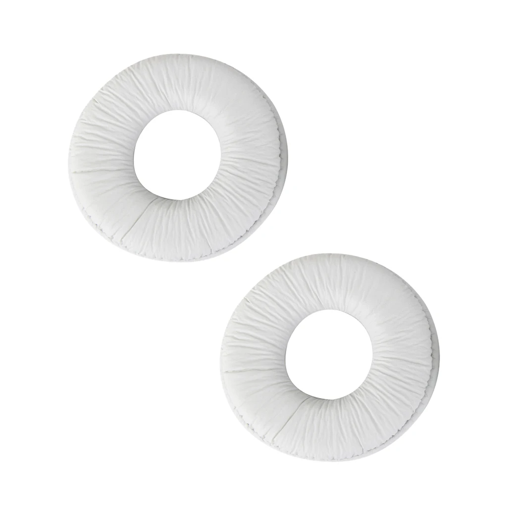 Soft White Ear Pads Cushions For Sony MDR ZX 100/110/300 V 150/250 Headset