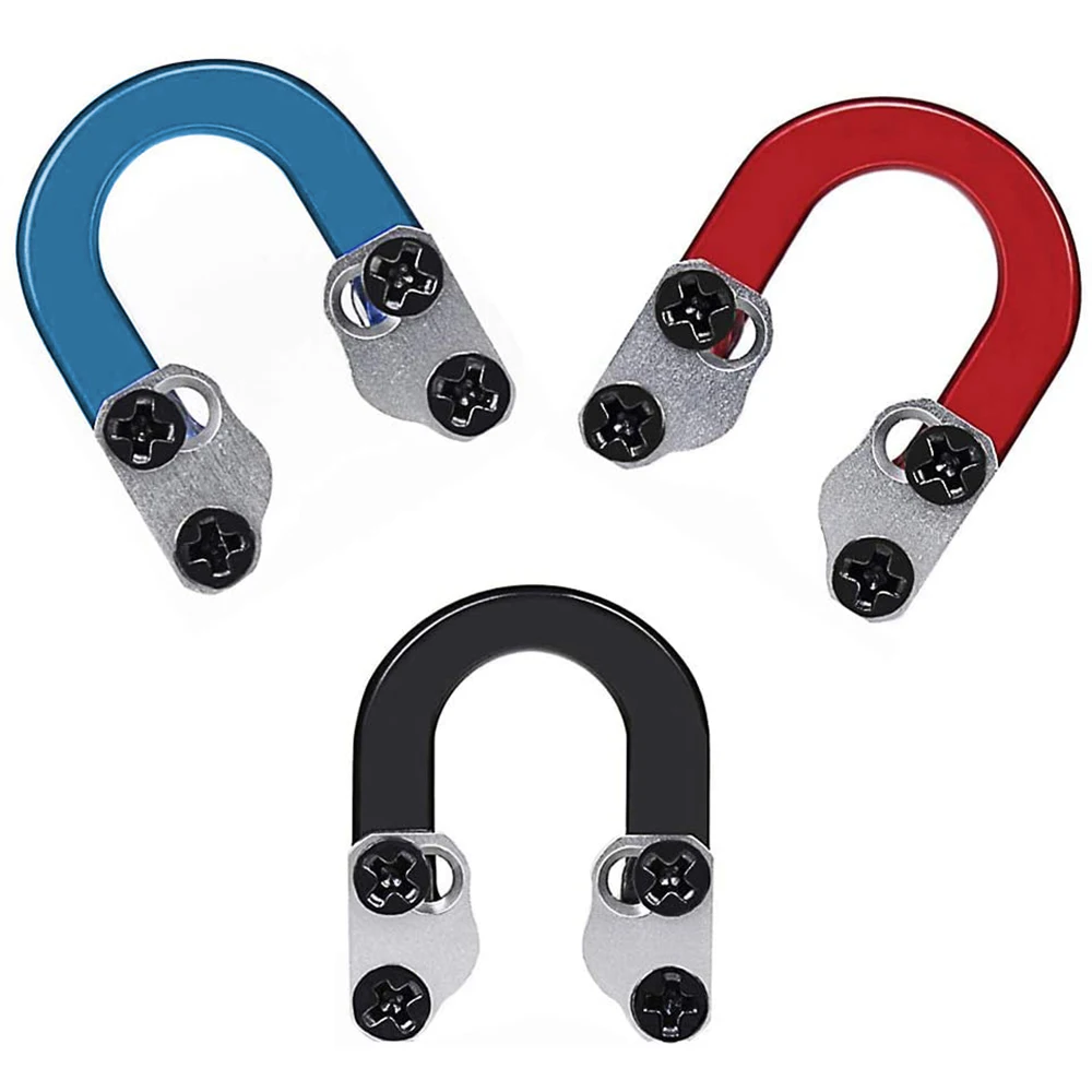 

Archery Release Bow String Arrow Nock D Loop Metal D Ring Buckle Rope for Compound Bow Shooting Hunting(Black)