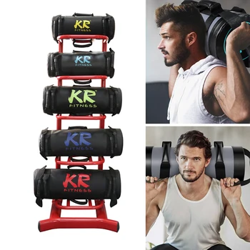 

5/10/15/20/25/30KG Unfilled Power Bag Fitness Body Building Gym Sports Crossfit Sand Bag Muscle Training PU Leather Heavy Duty