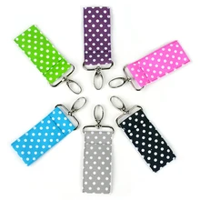 Держатель в горошек, монограмма в горошек, держатель в виде ладони DOM109254