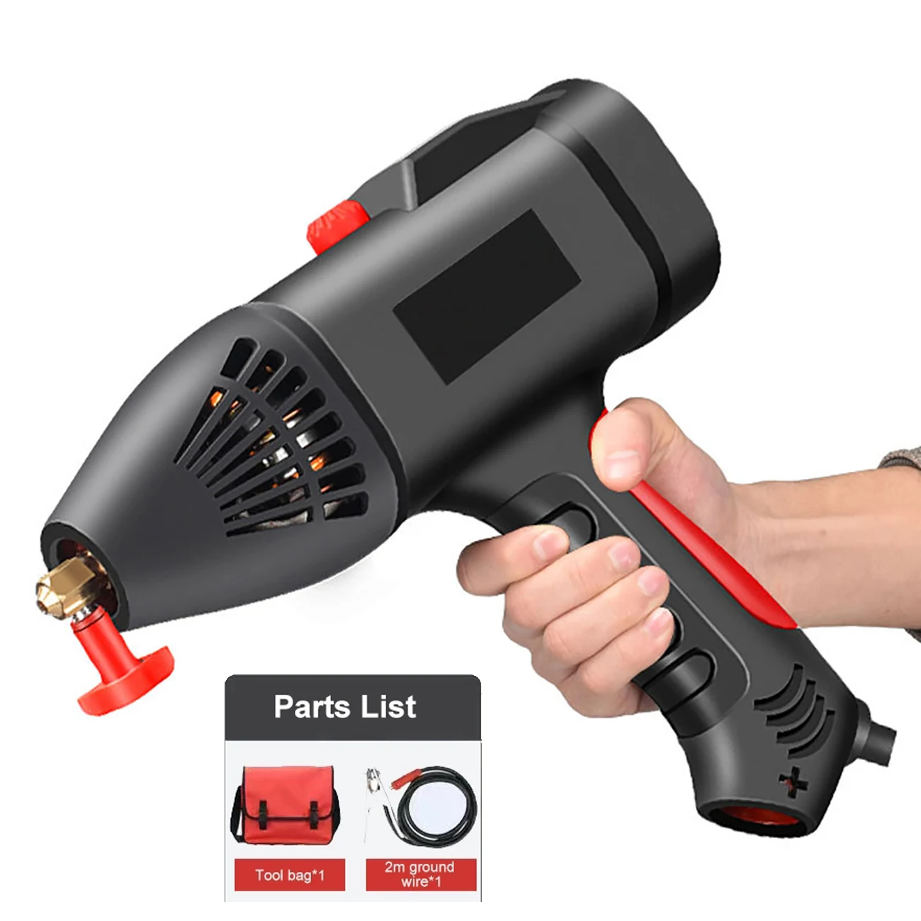 

3000W Handheld Mini Electric Arc Welding Machine Portable Automatic LCD Digital Intelligent Welder Kit Current Adjustment
