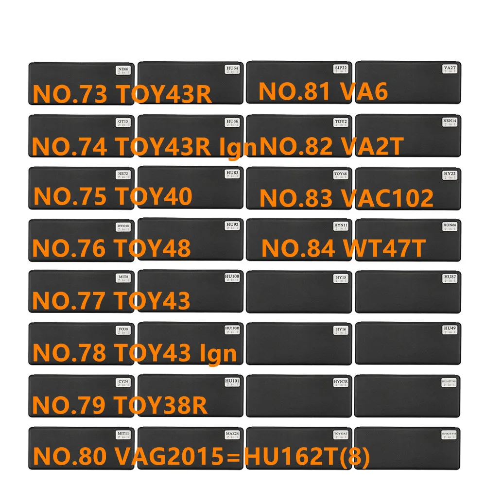 Инструмент diastar 73 84 lishi 2 в 1 TOY43R TOY40 TOY48 TOY43 TOY38R VAG2015 HU162T(8) VA6 VA2T VAC102 WT47T Ign|Слесарные
