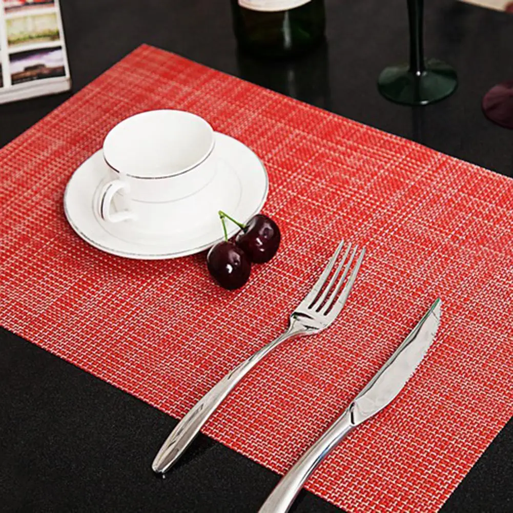 Нескользящая теплоизолированная чаша плетеная салфетка коврик Рождественский