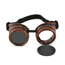Gafas de sol de moda Vintage para hombres y mujeres gafas Steampunk Unisex gafas Punk gafas de sol seguras gafas de sol gafas B99