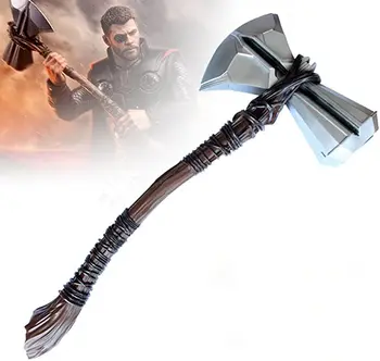 

1:1 Thor Axe Hammer Cosplay Weapons Movie Role Playing Thor Thunder Hammer Axe Stormbreaker Halloween Party Props 73cm 44cm