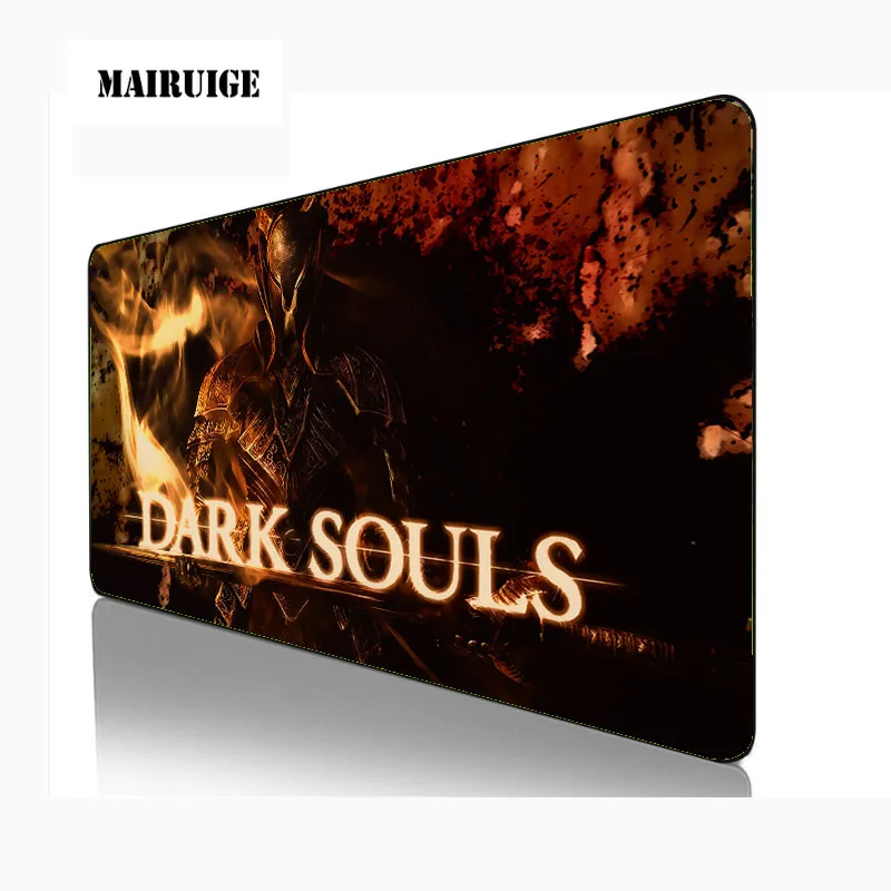 

Mairuige 400*900mm Dark Souls Gaming Computer Large Non-slip Mouse Pad Gamer Locking Edge Keyboard XXL Desk Mat PC Mice Mats