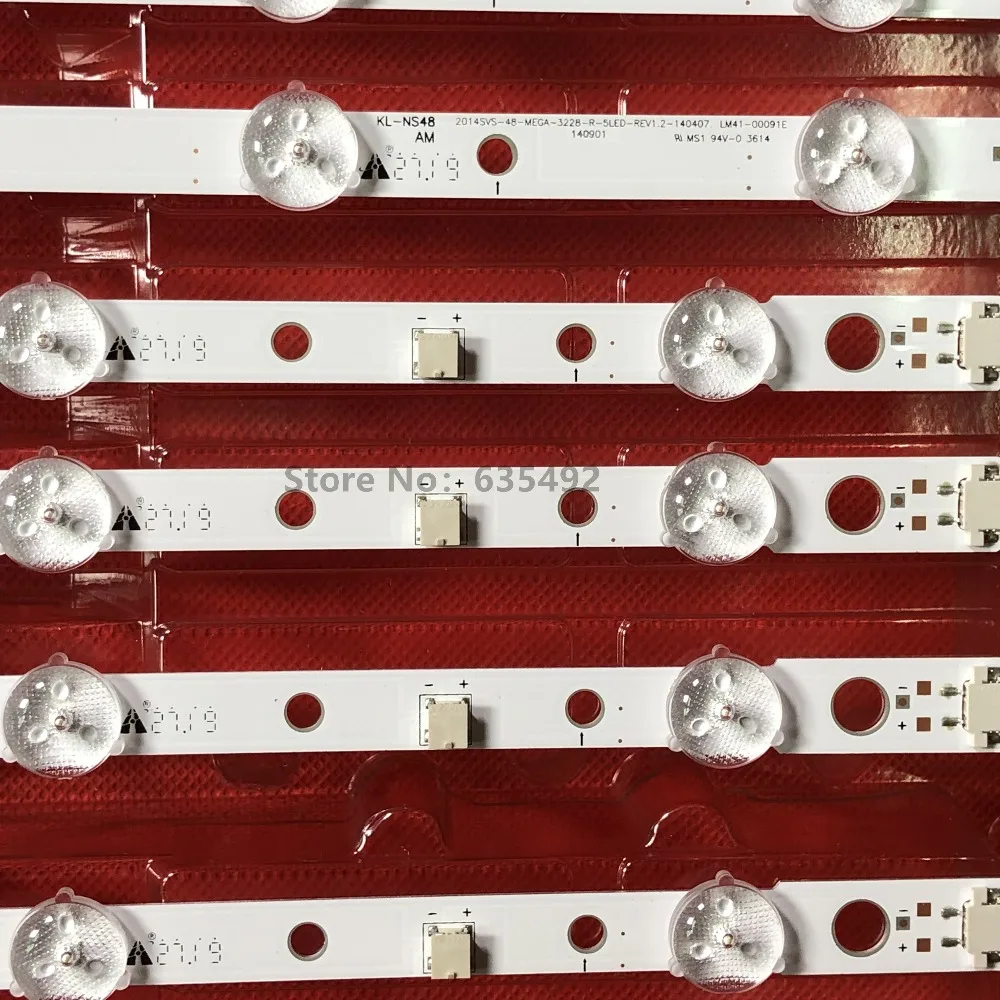 1Kit = 8 шт. DMGE-480SMA Самс ung_2014SVS_48_MEGA_3228_L_6LED_REV1.2_ 140407 sa msung_2014SVS_48_MEGA_3228_R_5LED_REV1.2_140407