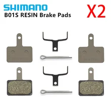 2 пары shimano B01S тормозные колодки из смолы дисковые Тормозные колодки для MTB MT200/M315/M355/M395/M446/M575/M486/M485/M445
