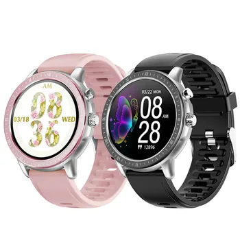 

2020 S02 Smart Watch Lovers Healthy Sleep Monitoring Waterproof Fitness Tracker 1.3 Inch Color Touch Screen Electronicwatch