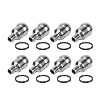 

For Ford 6.0L Indestructible Nipple Cup Master Kit ~ Everything You Need To Rebuild Your Oil Rail With Tool And Ball Tubes(8: Ni