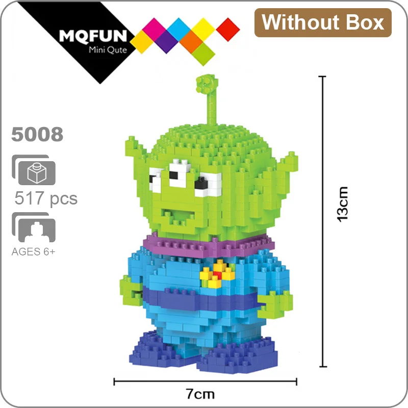 HC Toys Story 4 Buzz Lightyear Alien Bear Американский мультфильм фигурки героев кино строительство Сборка блоков Модель развивающая игрушка - Цвет: HC 5008 Without Box