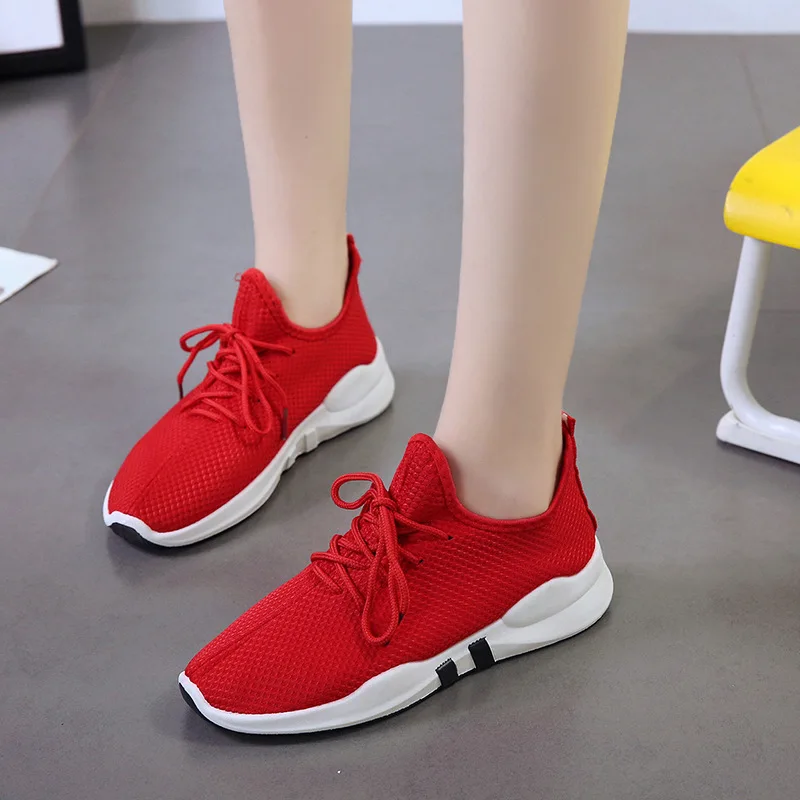 

2018 Spring And Autumn New Style WOMEN'S Shoes Sports Casual Running Shoes Soft Bottom Is Comfortable Cloth Shoes