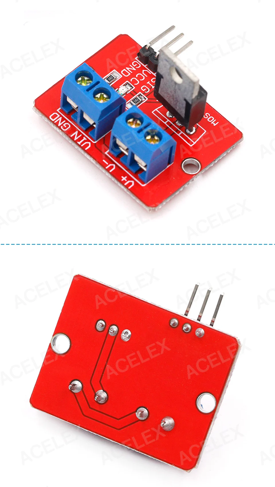 Modulo Driver 10 Pezzi IRF520 MOS FET Per Arduino Raspberry Pi - Foto 11