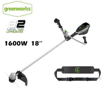 

Greenworks Commercial 82V 18-Inch Brushless Motor 1600W 7500RPM Bike HandleBrushcutter and String Trimmer