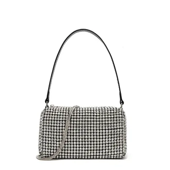 

Diamond Small Women Bag Tote Shoulder Luxury Designer Handbag Female Messenger Bags