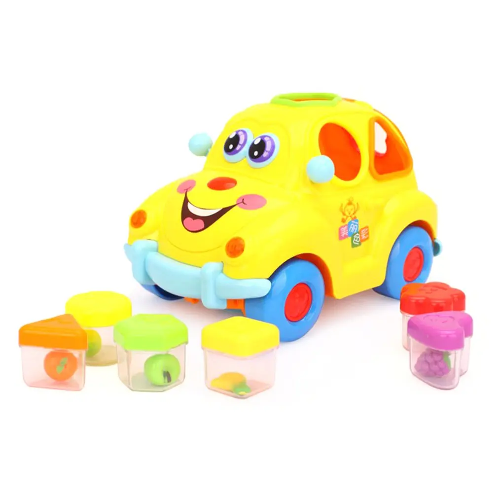 

Baby Toys Electronic Car With Music And Light And Puzzle And Fruit Shape Sorters Learning Educational Toys For Children