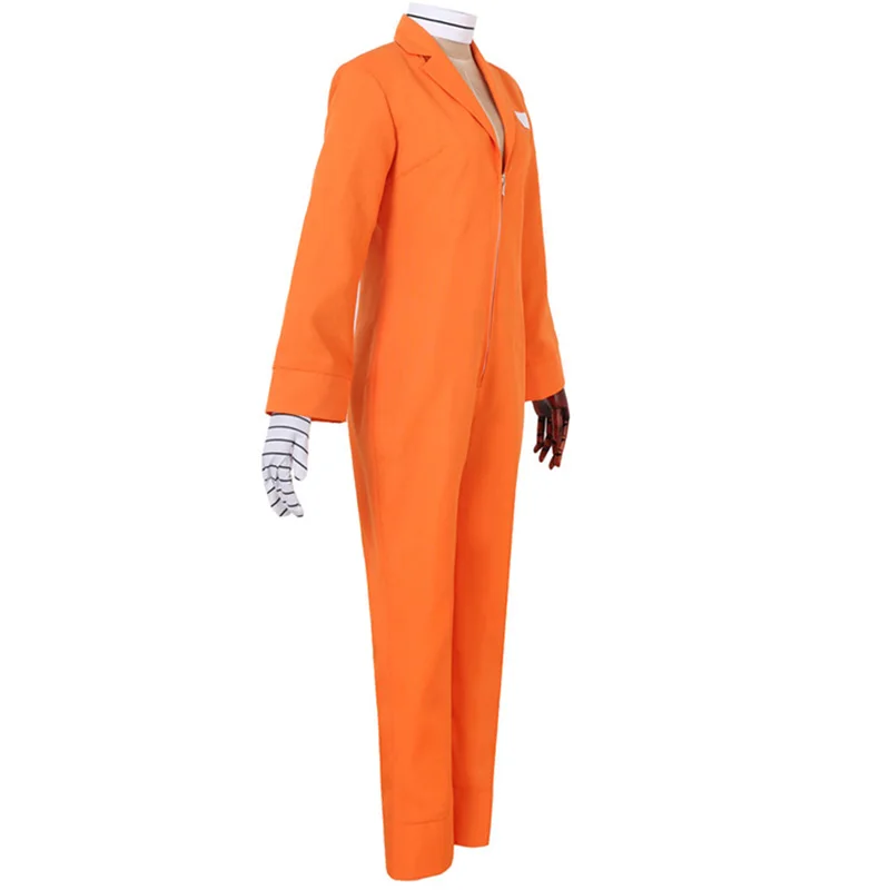 Anime-Nanbaka-Detentionhouse-Niko-Rock-Cosplay-Costume-Unisex-Adult-Jumpsuits-Halloween-Carnival-Jail-Uniforms-Custom-Made (2)
