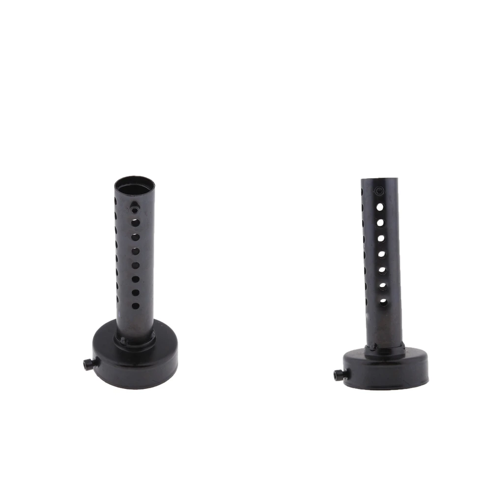 2 x 60mm Black Motorcycle Exhaust Muffler Insert Baffle Can Removable Universal