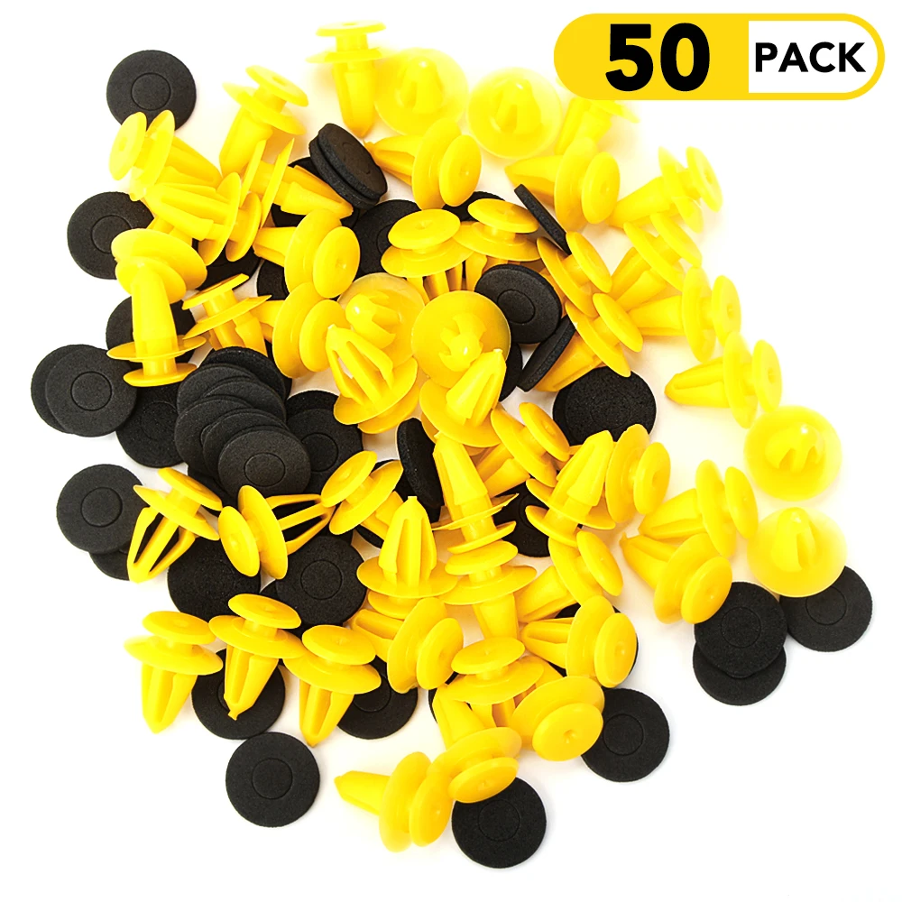 10mm Auto Bumper Mudguard Car interior Fixing Clips For Volkswagen Passat B6 B7 Golf GTI Jetta Tiguan Beetle Scirocco Polo Bora |
