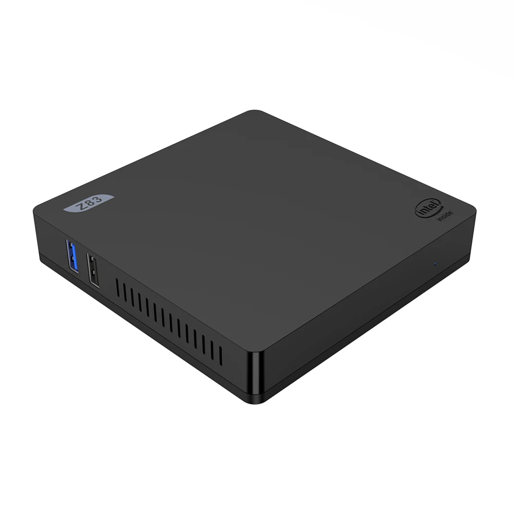 Мини ПК Z83V на базе Windows 10 лицензия Intel Atom Z8350 4 ГБ/64 ГБ HDMI VGA 2 4G/Φ двойной Wi Fi 1000M LAN