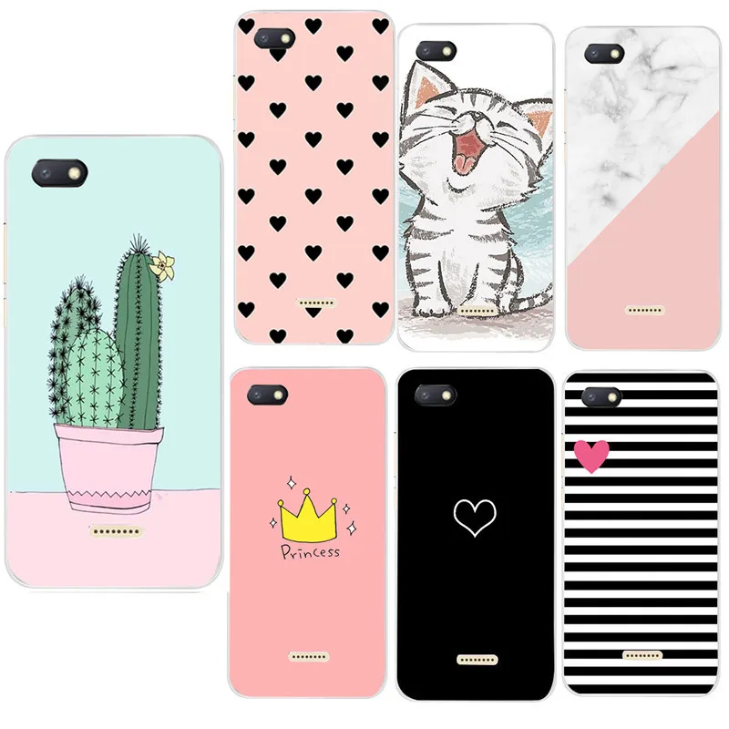 Силиконовый чехол для Xiaomi Redmi 6A Redmi6A с рисунком 6 A 5A 4A Capas мягкий |