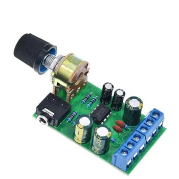 

DC 1.8-12V TDA2822M 2.0 Stereo Audio Amplifier Board Dual Channel AMP AUX Amplifier Board Module For Arduino