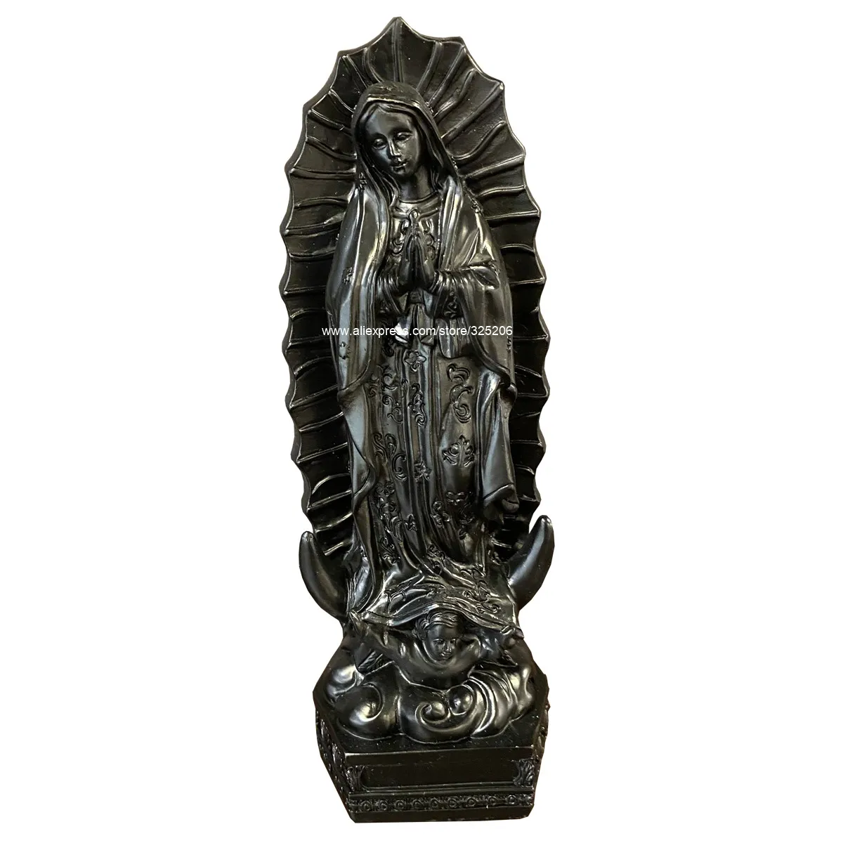 Statue of Our Lady of Guadalupe Virgin Mary Statuary Figurine Sculpture 20cm 7.8inch NEW