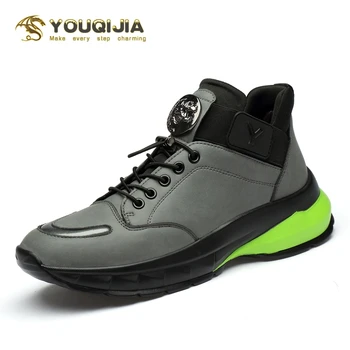 

YOUQIJIA Casual Vulcanized Sports Shoes Men Sneakers Lace-up Breathable Vamp Running Basketball Trainers Footwear Free Shipping