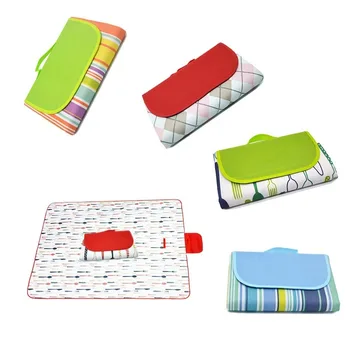 

outdoor folding Picnic Mat Outdoor Picnic Mat Moisture-proof Mat Folding Oxford Thick Waterproof Beach Mat Outdoor Waterproof
