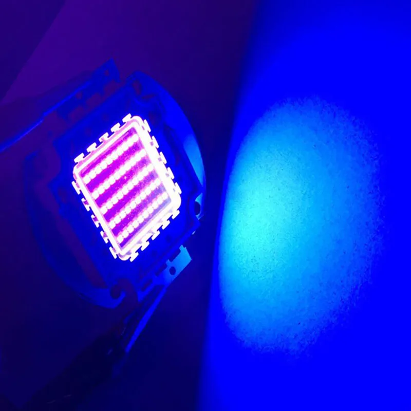 Cooling System Aluminum Radiator+ CPU Fans + 44MM 60degree Lens+ 12V LED Power Supply + 20～100W 395-400nm UV High Power LED Chip